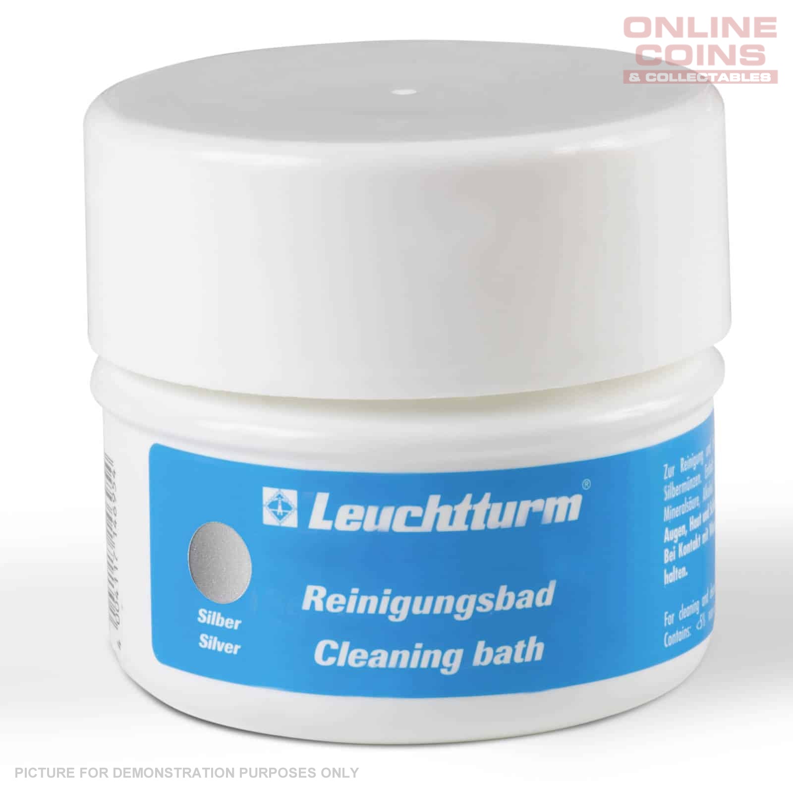 Lighthouse Coin Cleaning - Coin Cleaning Bath for Silver Coins 200 ml